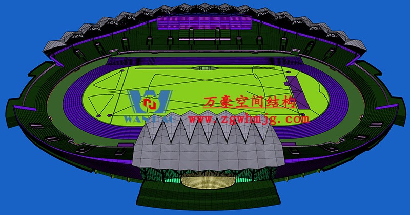 萬豪2022第14標(biāo)-張掖奧體中心建設(shè)項(xiàng)目（EPC）總承包體育場(chǎng)PTFE膜結(jié)構(gòu)專業(yè)分包工程